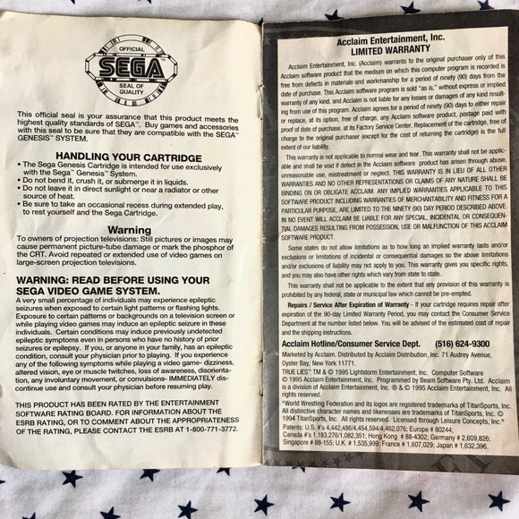 🛑 SOLD 🛑 True Lies (Sega Genesis Game) - Picture 7 of 8